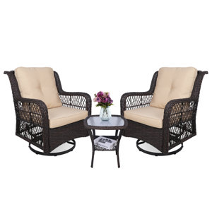 glider cushioned rocking conversation